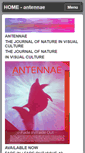 Mobile Screenshot of antennae.org.uk